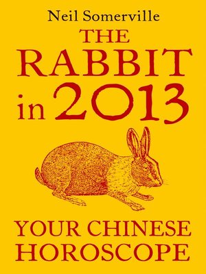 cover image of The Rabbit in 2013